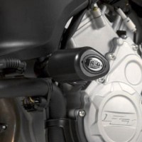R&G CP0327BL Aero padací chrániče MV Agusta 675/800 Brutale černé
